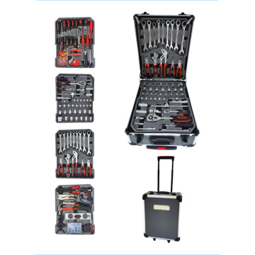 186pcs Tool Kits Aluminiumgehäuse mit Trolley